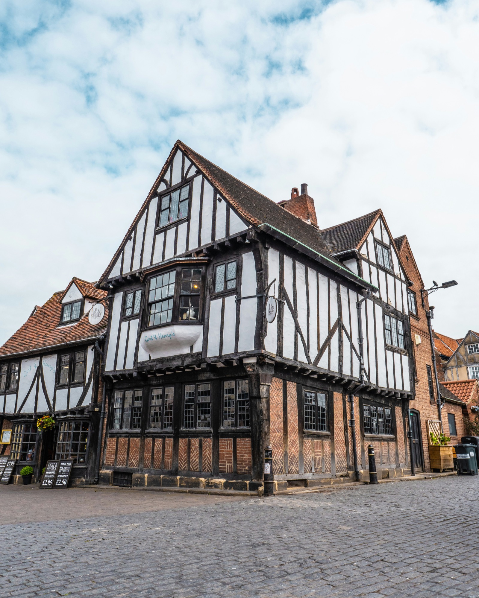 Half-timbered buildings